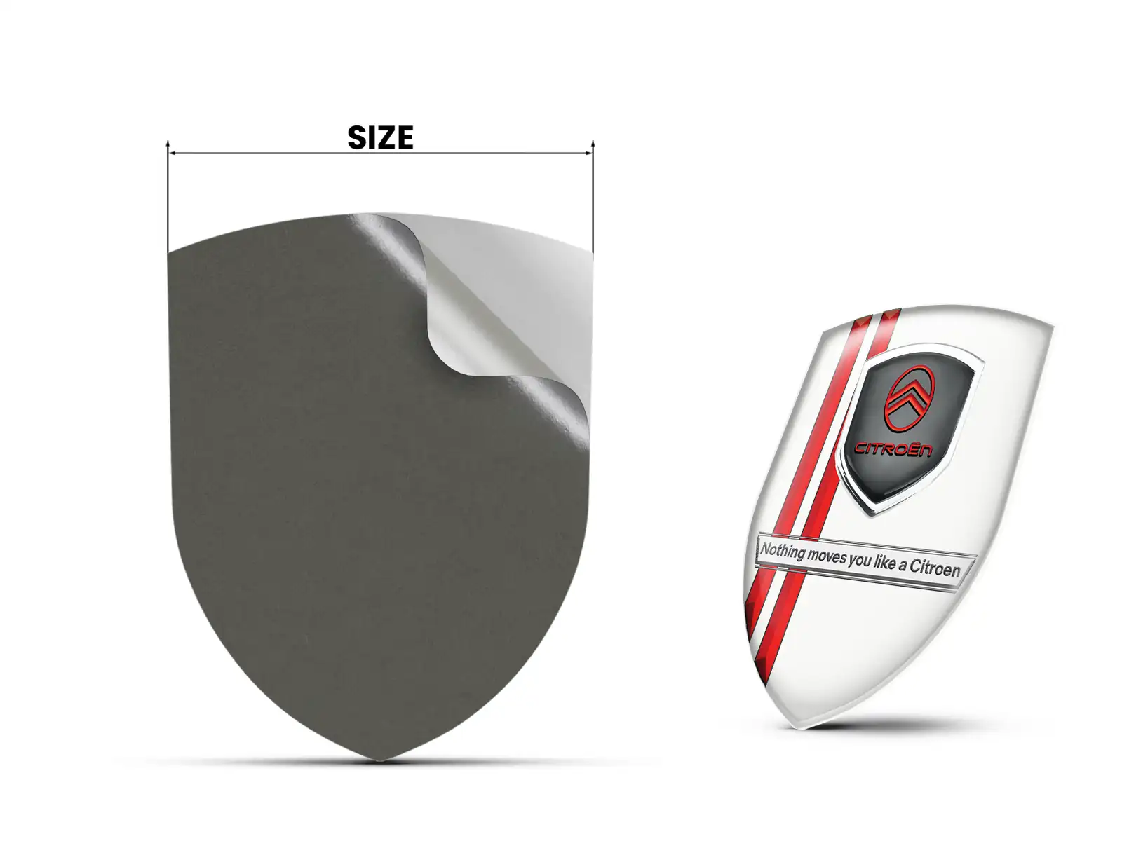 Citroen Pegatinas Auto Duraderas Lujo Personalizable Estilo